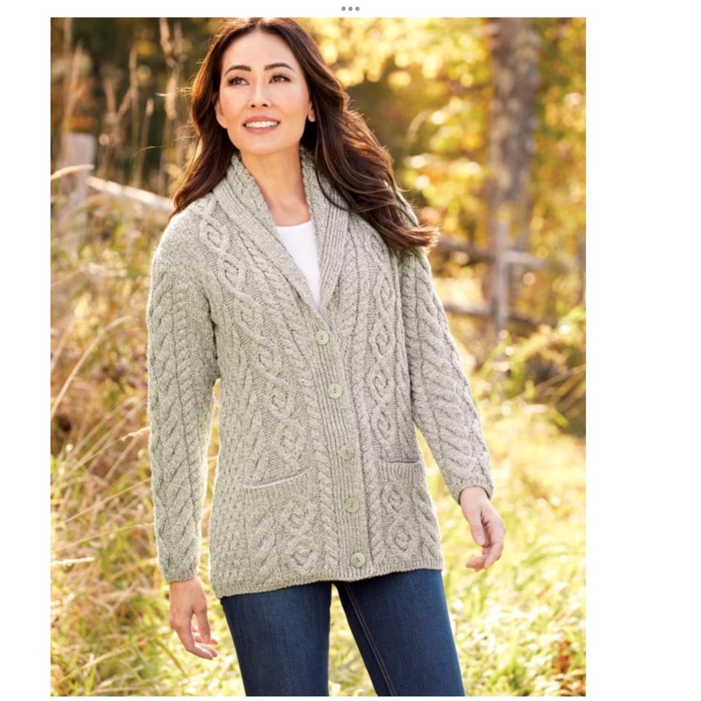 100% Merlino Wool Sweater made in Ireland